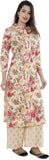Pure Cotton Kurti for Women (Cream, S)