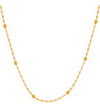 Womens Artificial ballchain necklace long length in metal 
F9 quality