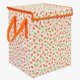Multipurpose Fabric Laundry Basket with Lid & Handles (Pack of 1)